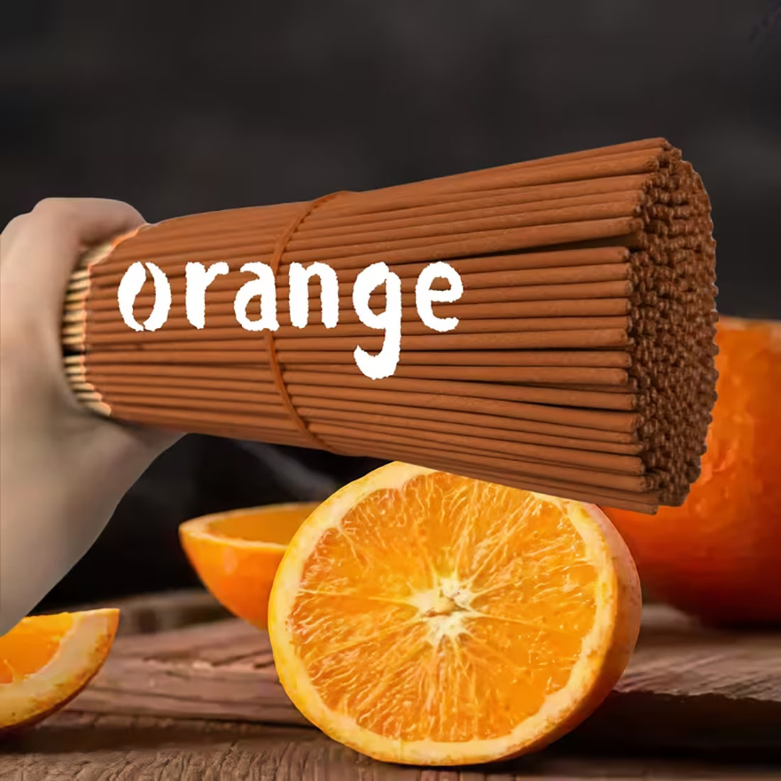 Natural Orange Incense Sticks  - Home Office Yoga Room recension och pris