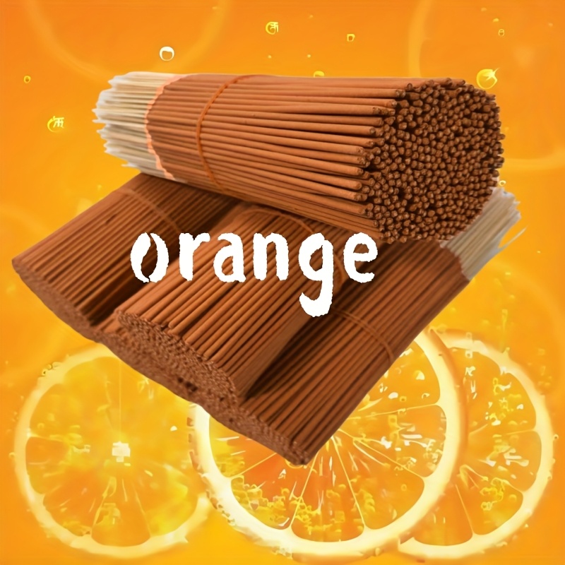Natural Orange Incense Sticks  - Home Office Yoga Room recension och pris