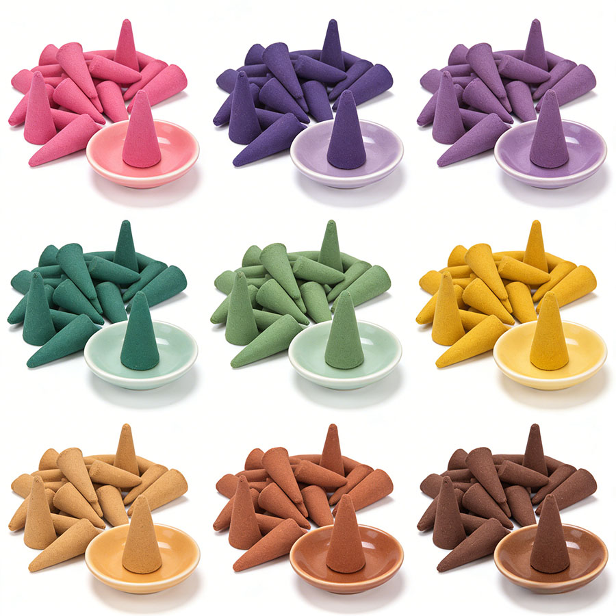 mixed tower incense cones and  - Home Office Yoga Room recension och pris