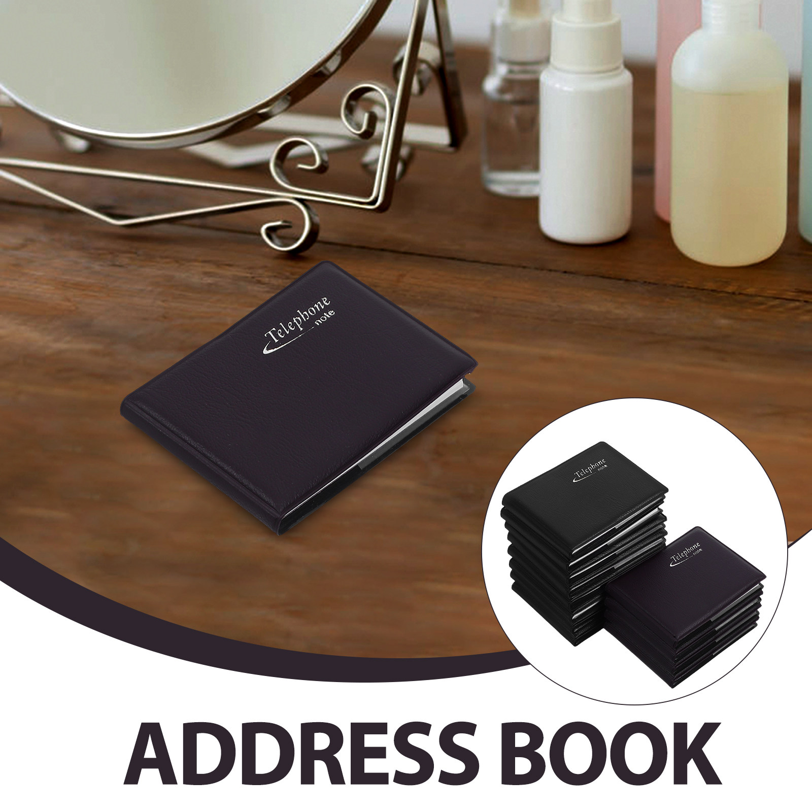 12Pcs Mini Address Organizer P - Home Office Phone Number recension och pris