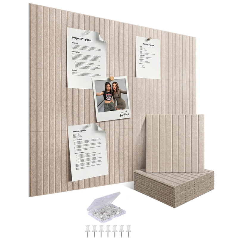 6-12PC Large Felt Cork Pin Not - Home Office Wallpaper recension och pris