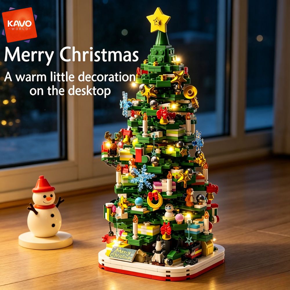 KAVOWORLD 1024pcs Christmas Tr - Home Office Setup Ideas recension och pris