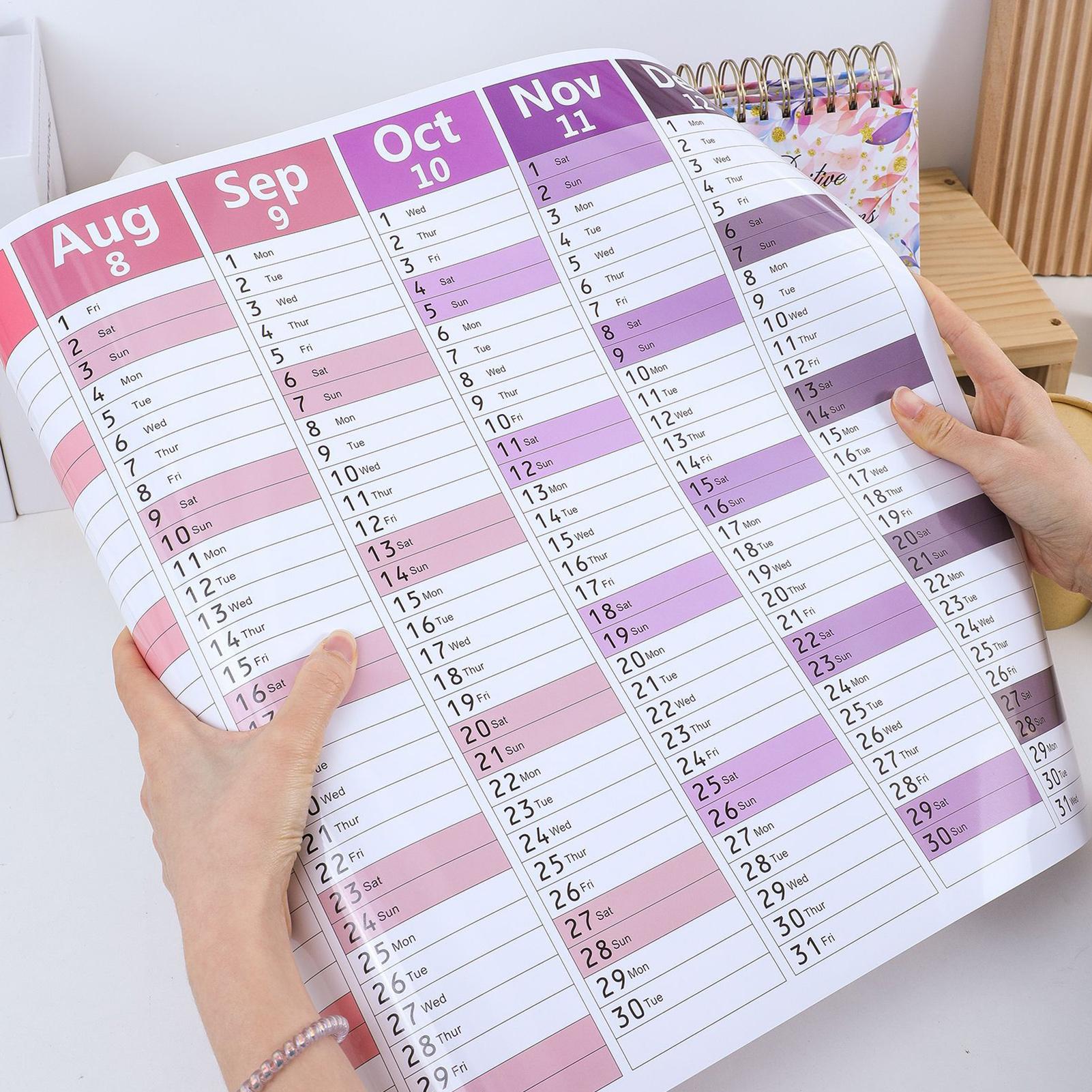 2026 English wall calendar, Dr - Home Office Wallpaper recension och pris