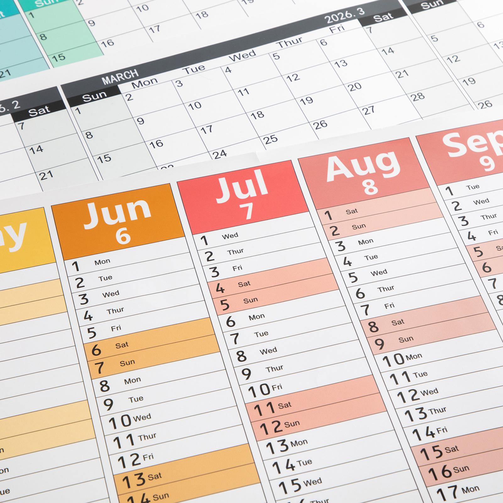 2026 English wall calendar, Dr - Home Office Wallpaper recension och pris