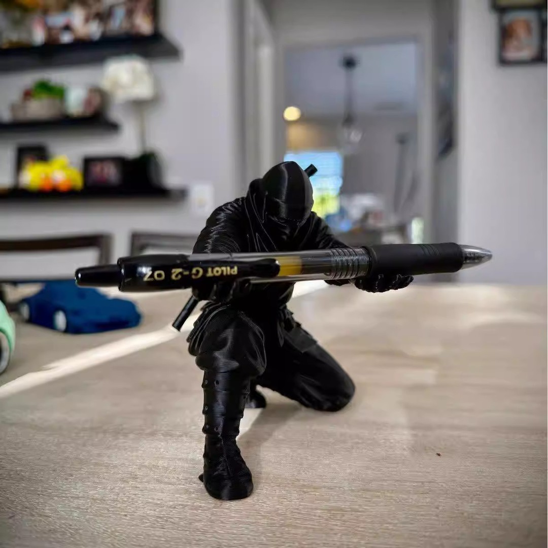 3d‑Printed Ninja Pen Holder Cr - Home Office Desk recension och pris